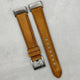 The Austin: Tan Brown Full Grain Leather Fitbit Charge Watch Strap