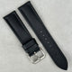 The Bermuda: Jet Black Sail Cloth Watch Strap