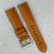 The Oslo: Desert Tan Full Grain Leather Watch Strap