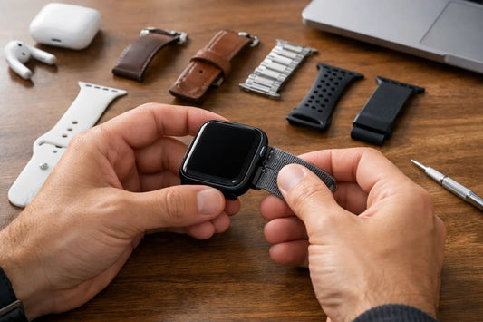 How to Change Apple Straps Without Force