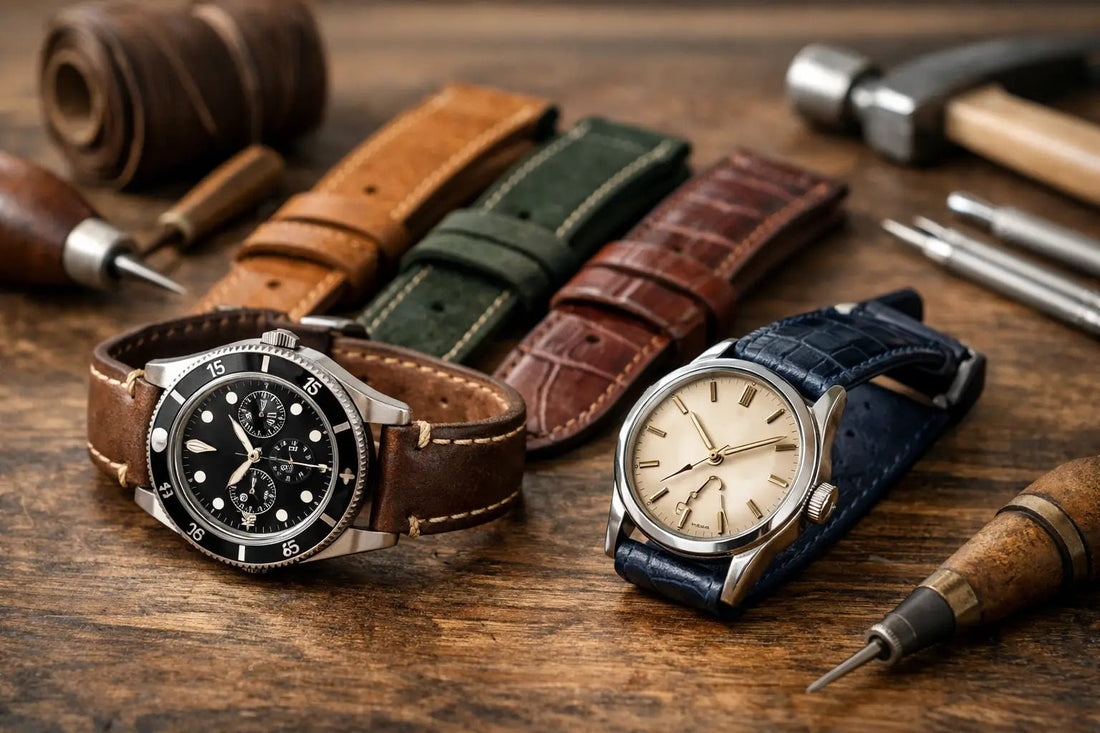 How Handcrafted Watch Straps Change Your Watch
