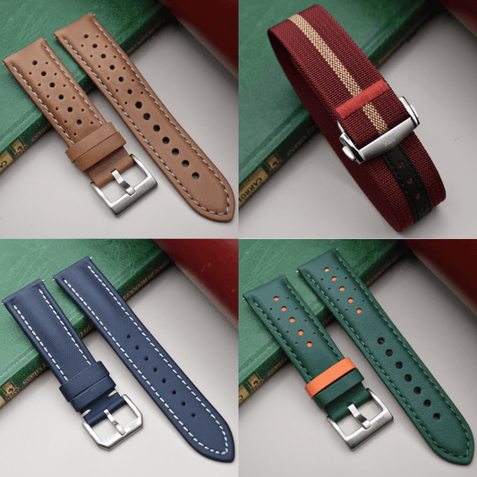 The Racing Bundle - Full Grain Leather Watch Straps