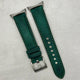 The Austin: Woodland Green Full Grain Leather Google Pixel Watch Strap