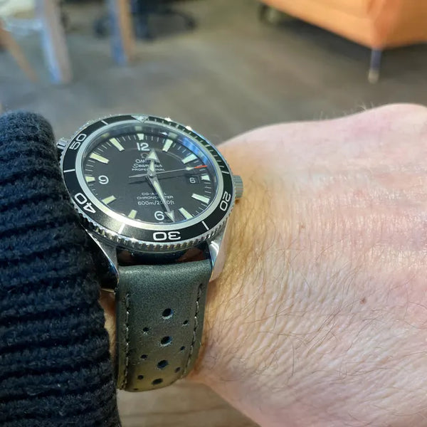 Omega Owners Proudly Using Our Straps