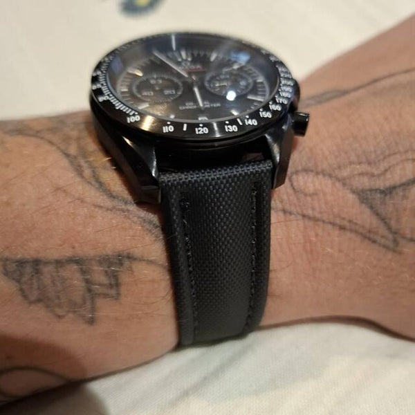 Omega Owners Proudly Using Our Straps