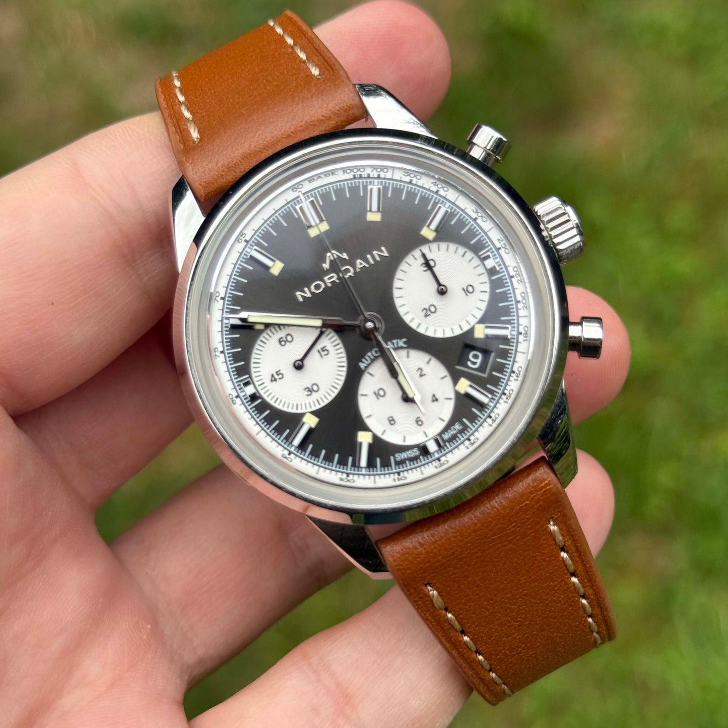 The Venice: Caramel Tan Italian Vegetable Tanned Leather Watch Strap