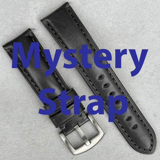 Mystery watch strap. 18mm, 20mm, 22mm, 24mm. Leather watch strap. Watch And Strap.